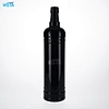 1000ml Vodka Bottle with Spray Shinning Black